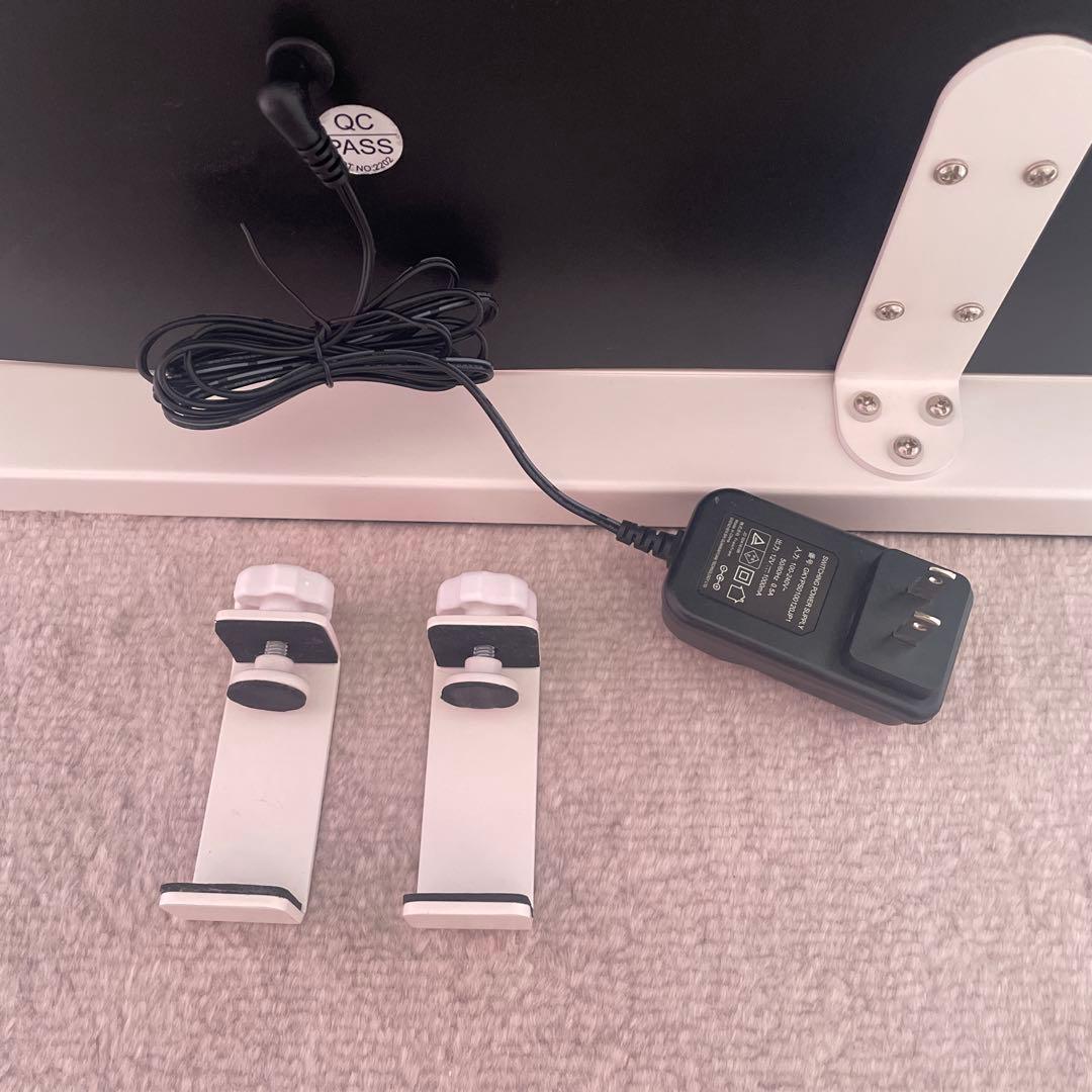 フランフラン　エルドラド ハリウッドミラー 女優ミラー　ホワイト 卓上