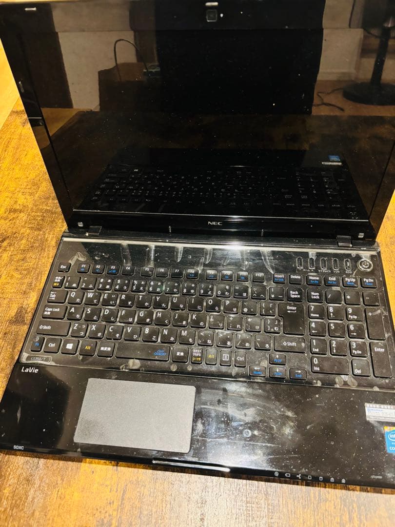 【美品】NEC/LaVie/SLS350/PC-LS350TSB/ブラック