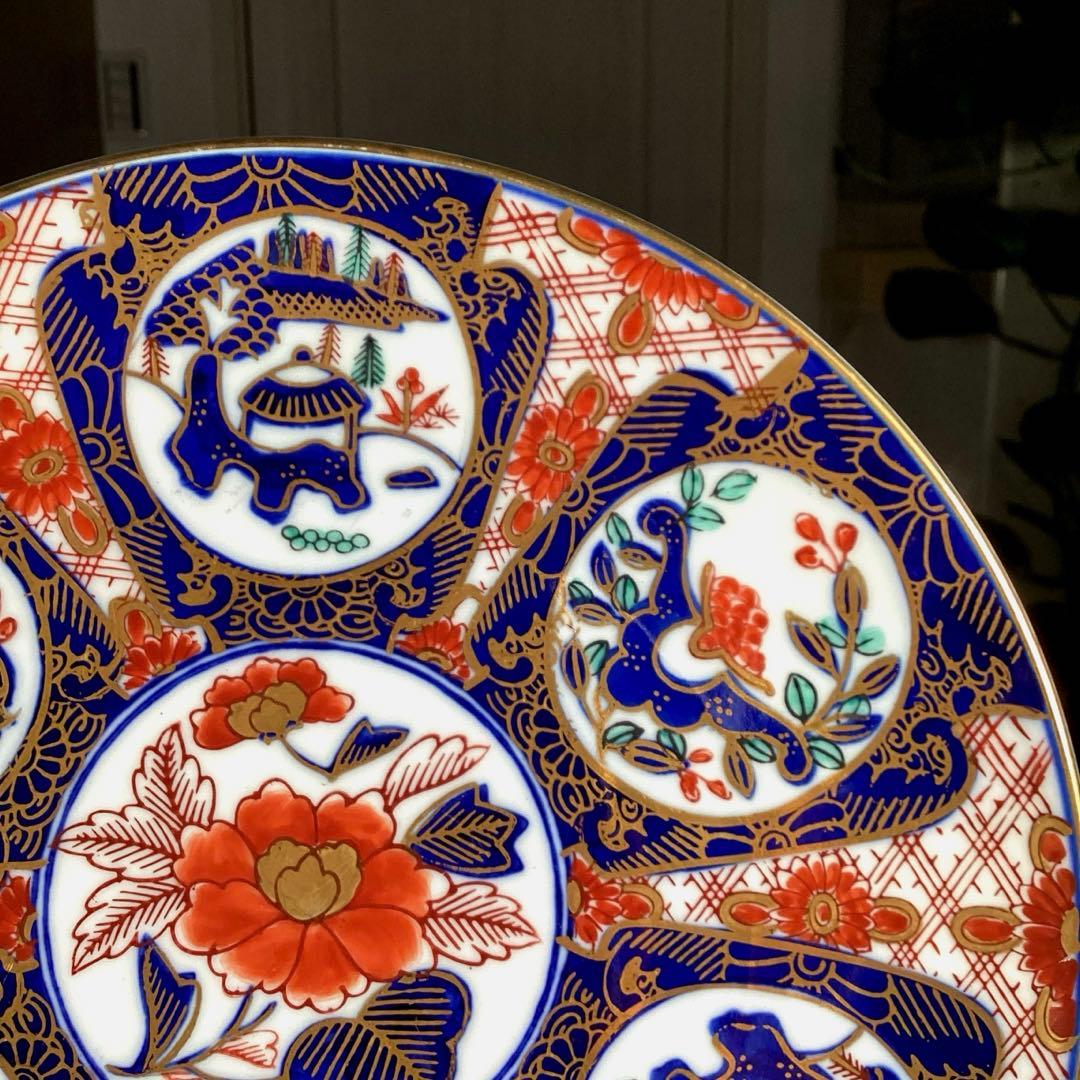 『行事うー特価』　GOLD IMARI (有田焼　弥左衛門) 大皿　1枚
