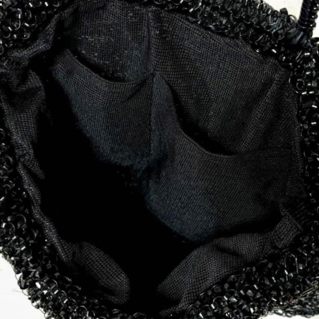 未使用級⭐️ANTEPRIMA アンテプリマ グリッター ワイヤーバッグ ブラック