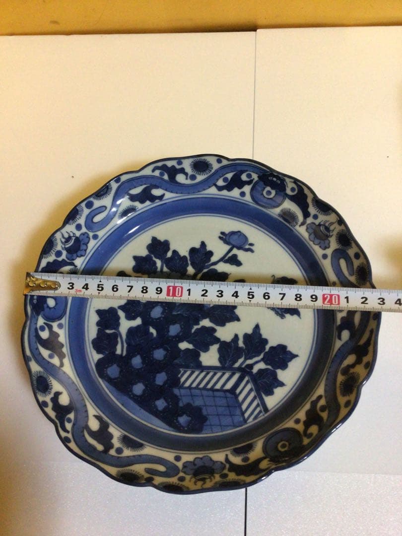 古伊万里 直径約23センチ 皿