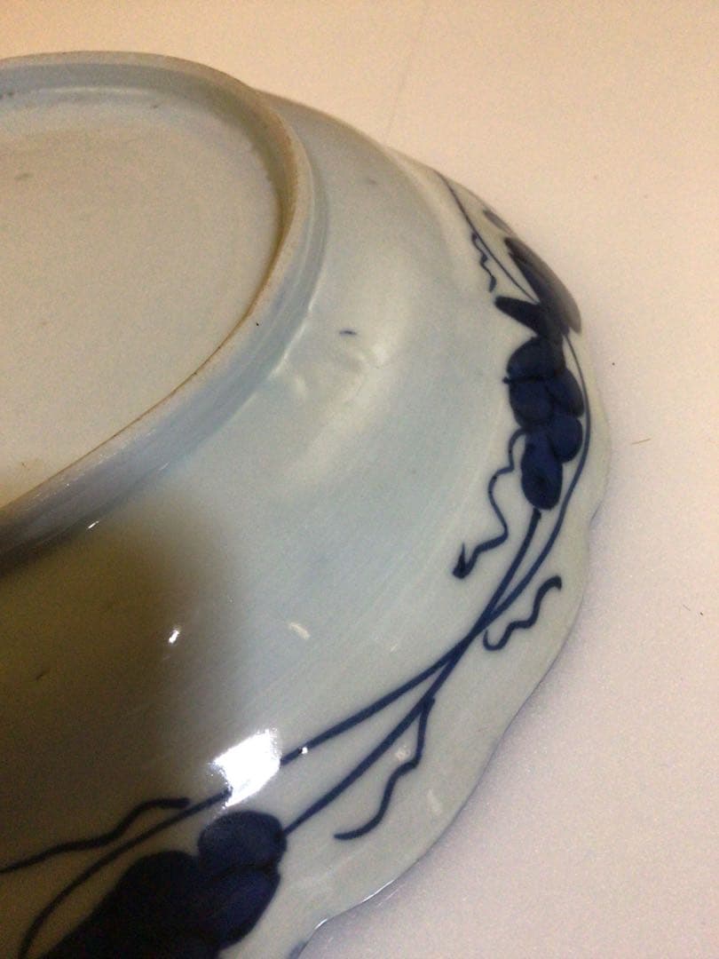 古伊万里 直径約23センチ 皿