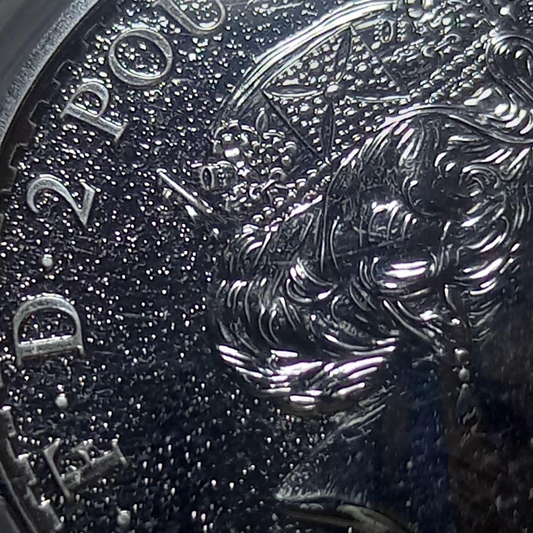 銀貨 2016年 ブリタニア 2ポンド PCGS MS69 最高位