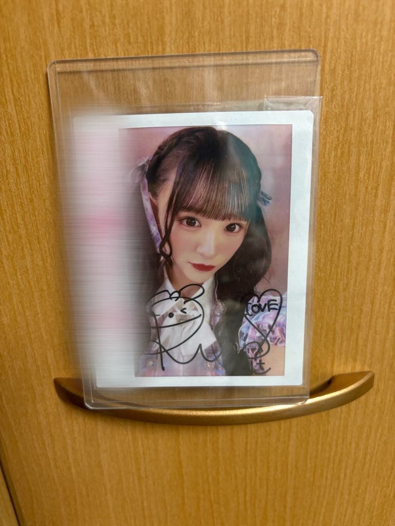 ＝LOVE 音嶋莉沙 チェキ 直筆
