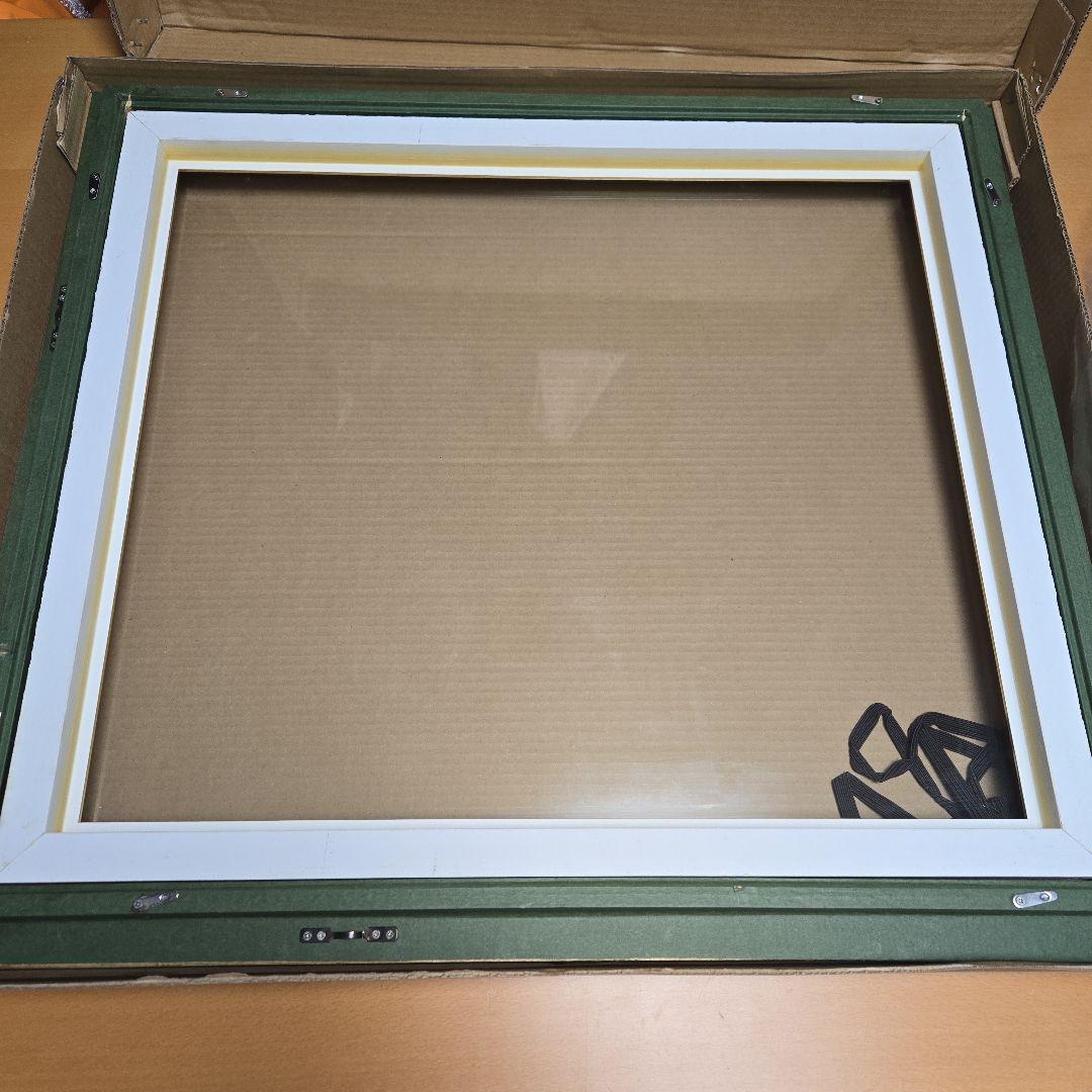 美品　額縁　アンティーク　ゴールド　油彩縁　ガラス