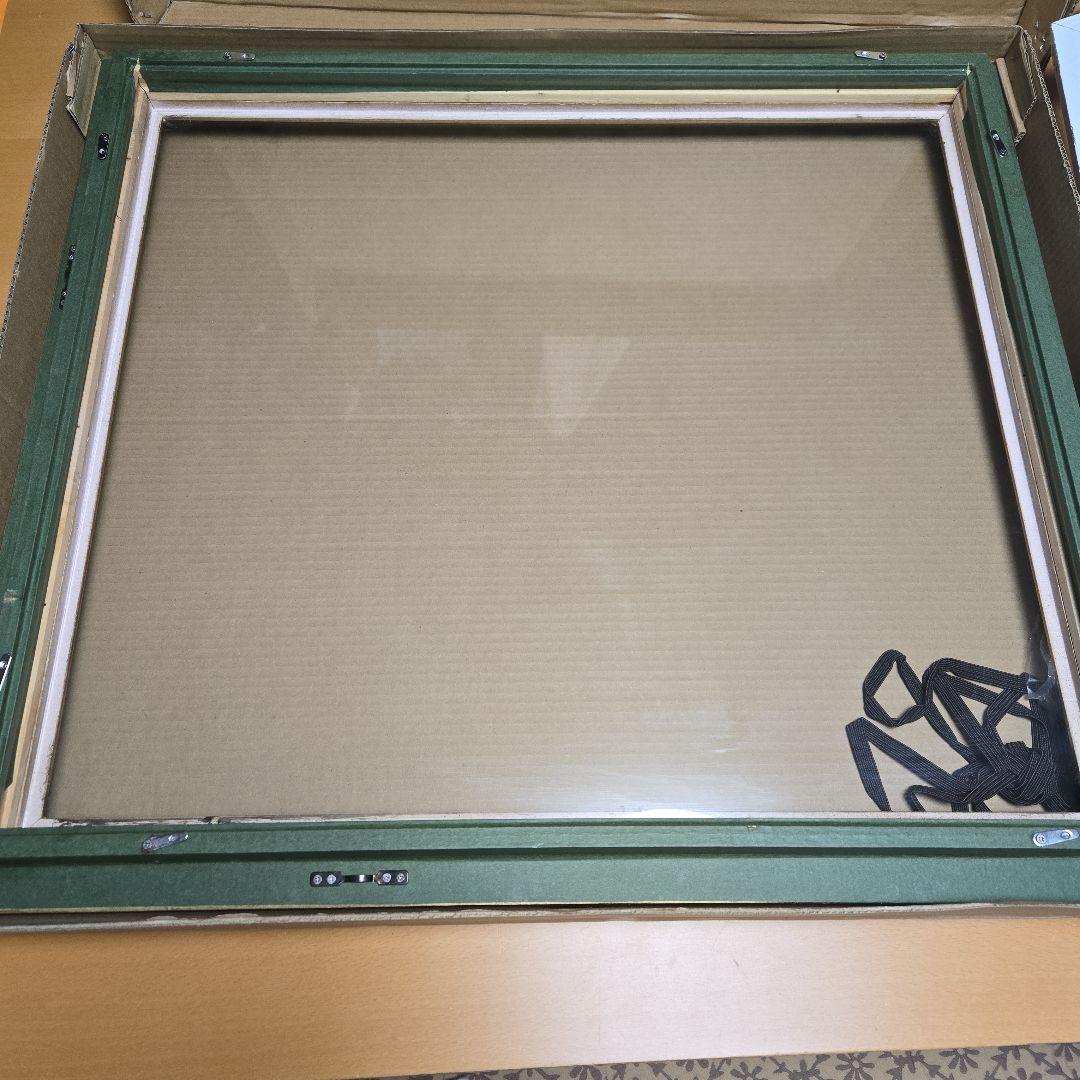 美品　額縁　アンティーク　ゴールド　油彩縁　ガラス