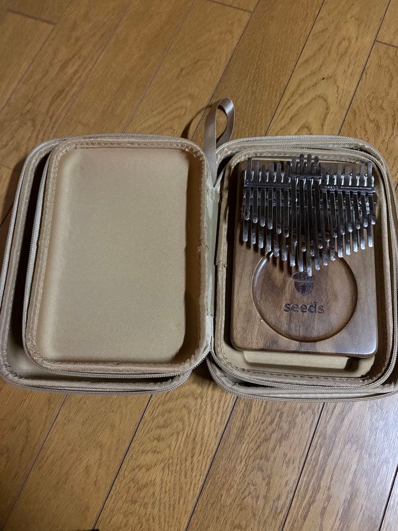 seeds カリンバ 34 木製 チューニングハンマー付き