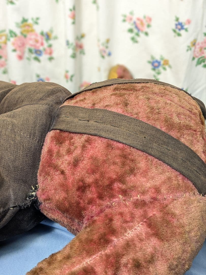 超特大 イギリス アンティーク テディベア アンティークベア　身長72cm