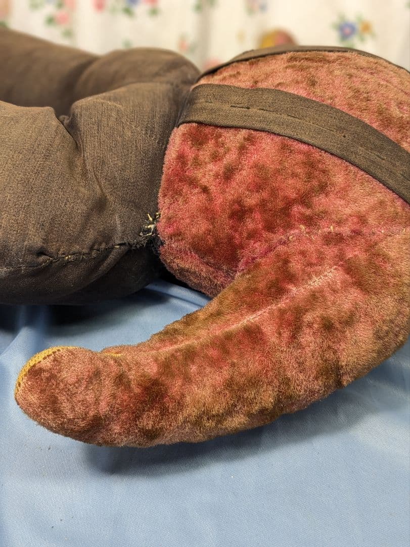 超特大 イギリス アンティーク テディベア アンティークベア　身長72cm