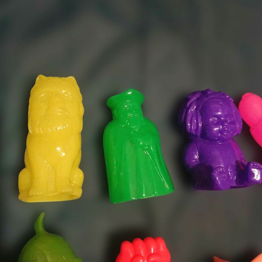 単色ミニソフビ 17体まとめ売り インディーズ 墓場の画廊 one up アート