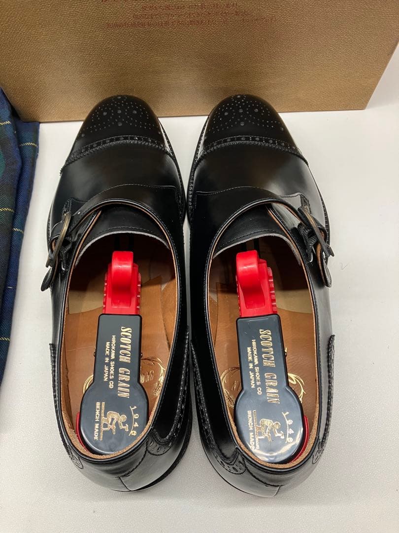 SCOTCH GRAIN スコッチグレイン 2828 ブラック　紳士靴 26.5