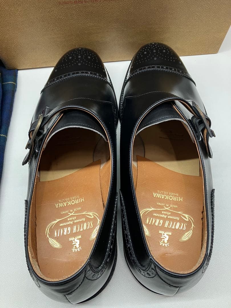 SCOTCH GRAIN スコッチグレイン 2828 ブラック　紳士靴 26.5