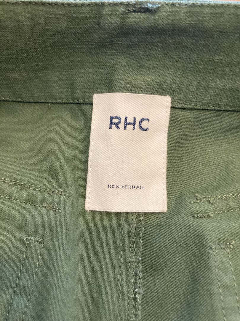 RHCロンハーマン　ワイドミリタリーパンツ（カーキ）