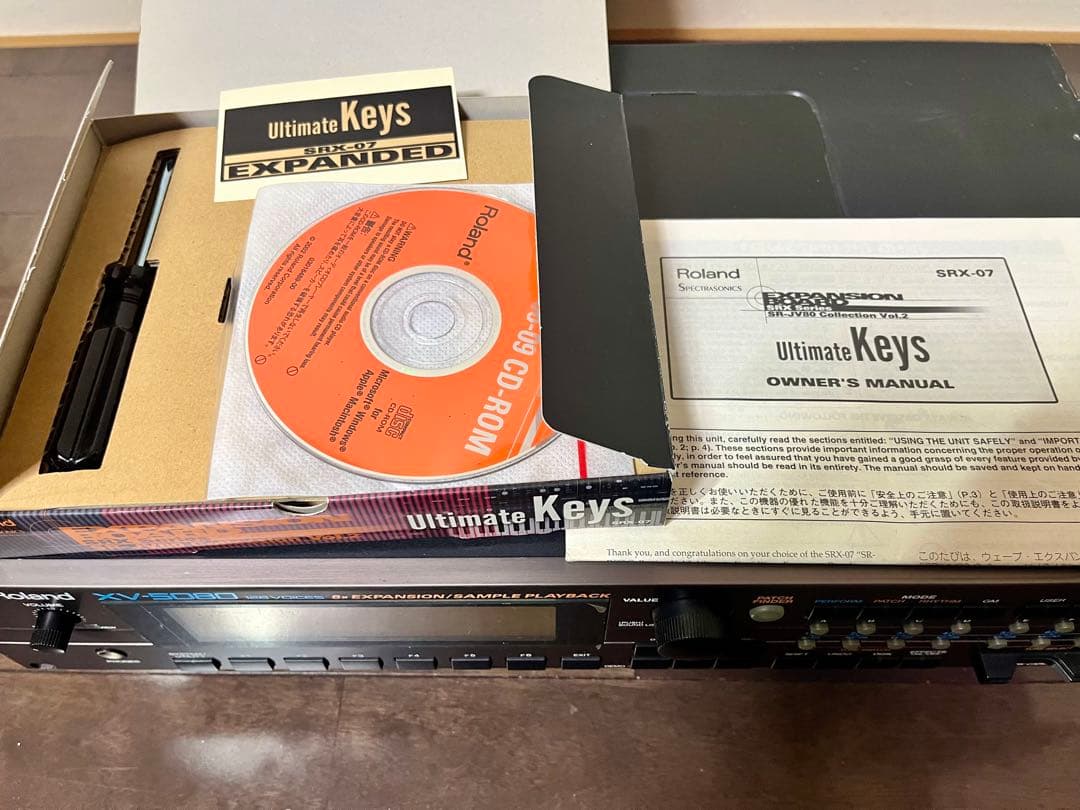 m*6様 【Roland XV-5080】 ローランド 音源モジュール 拡張ボー