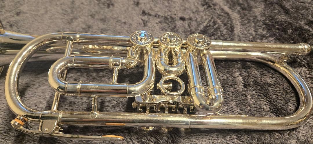 【美品】YAMAHA ヤマハ YTR-945 C管 ロータリー トランペット