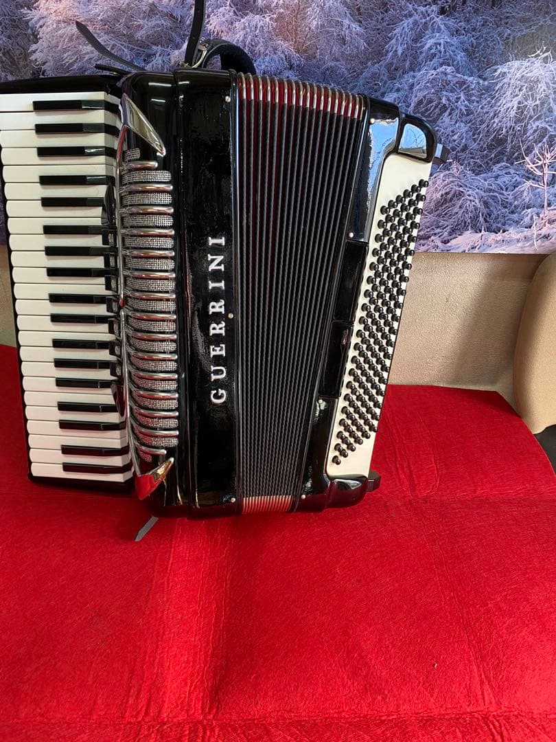 GUERRINI 使用頻度少く9.5kgは何方にもマッチングサイズ赤蛇腹整備済み