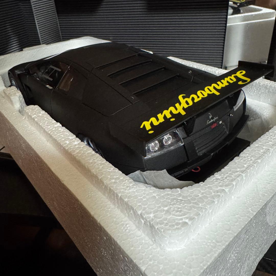 未展示品 京商 1/18 ランボルギーニ ムルシエラゴ R-GT マットブラック