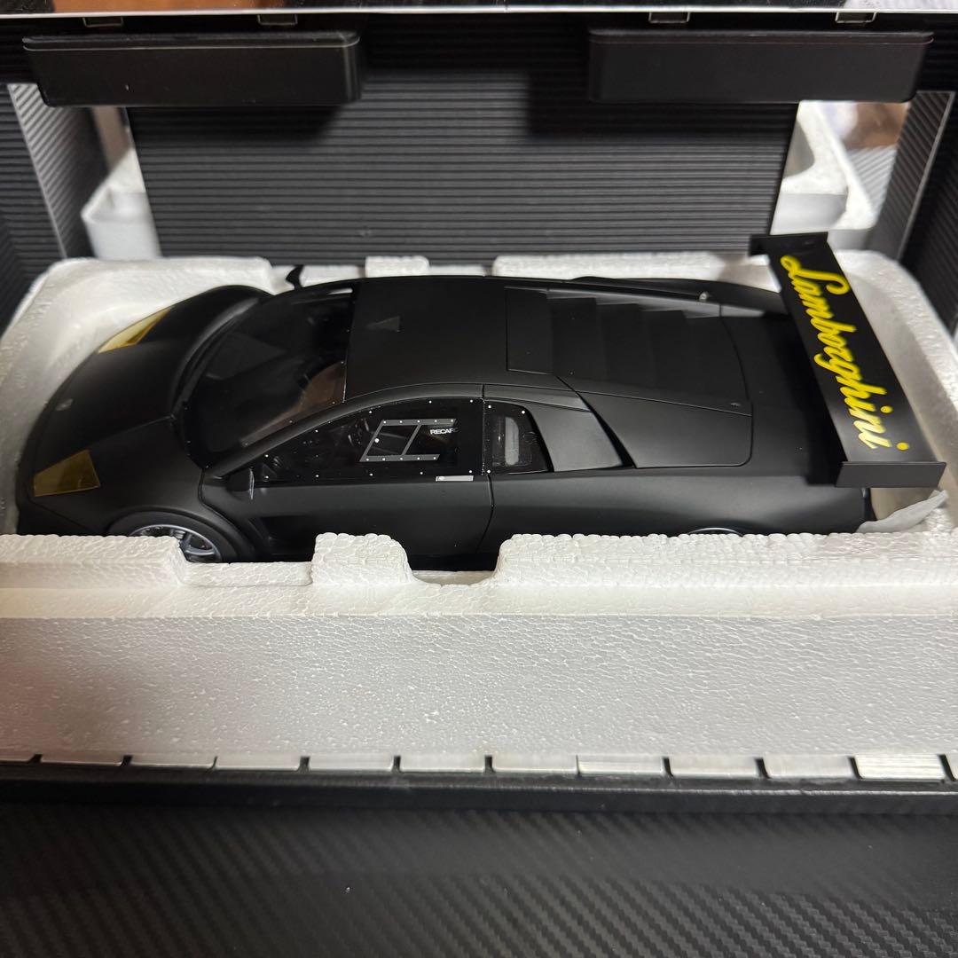 未展示品 京商 1/18 ランボルギーニ ムルシエラゴ R-GT マットブラック