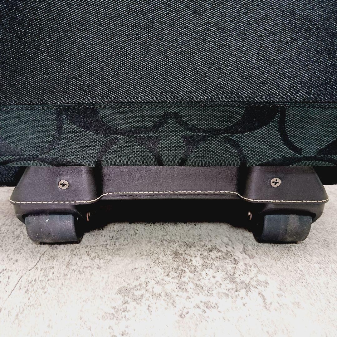 DD様✨COACH✨キャリーケース シグネチャー 出張 機内持ち込み可 大容量