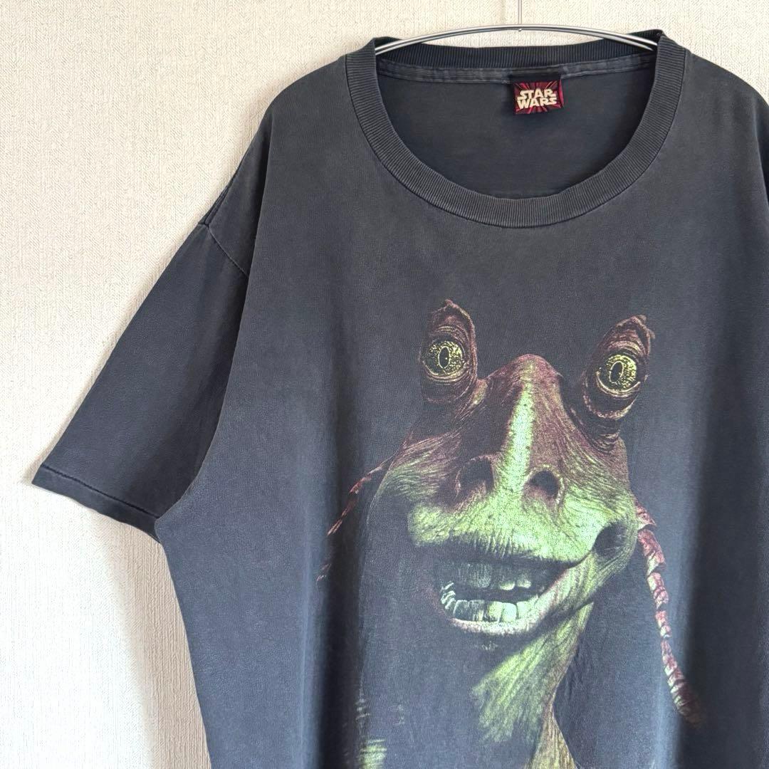 【希少】スターウォーズ　両面プリントTシャツ　90s　ジャージャービンクス　XL