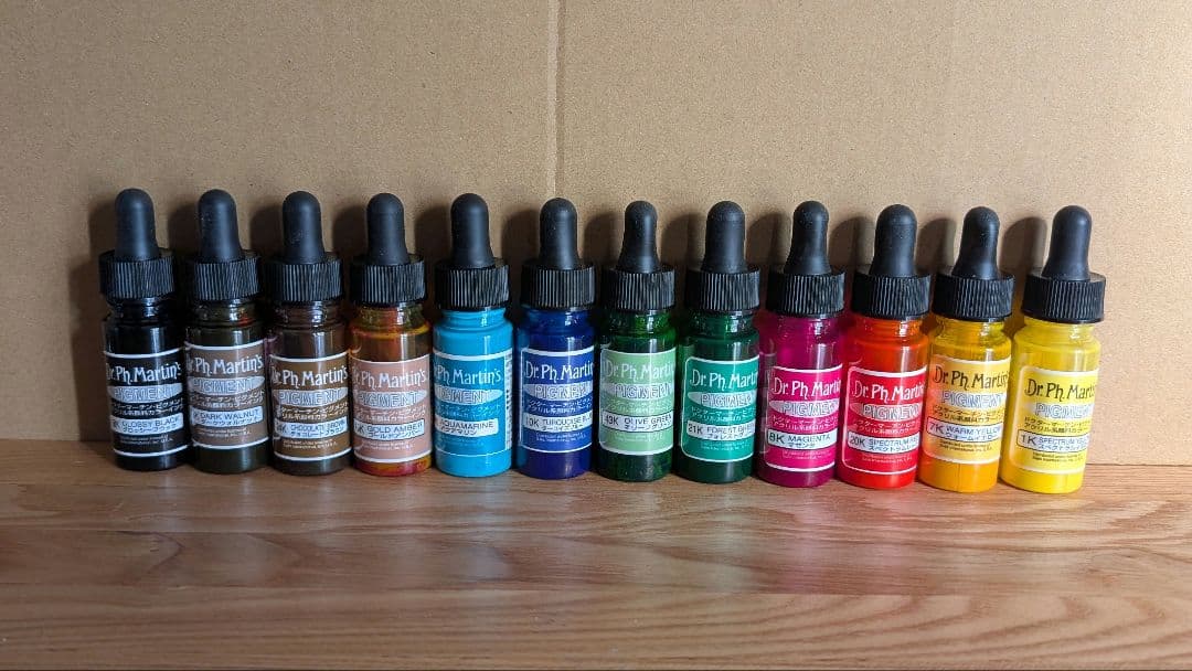 ドクターマーチン ピグメント 【基本色】＋【補助色】