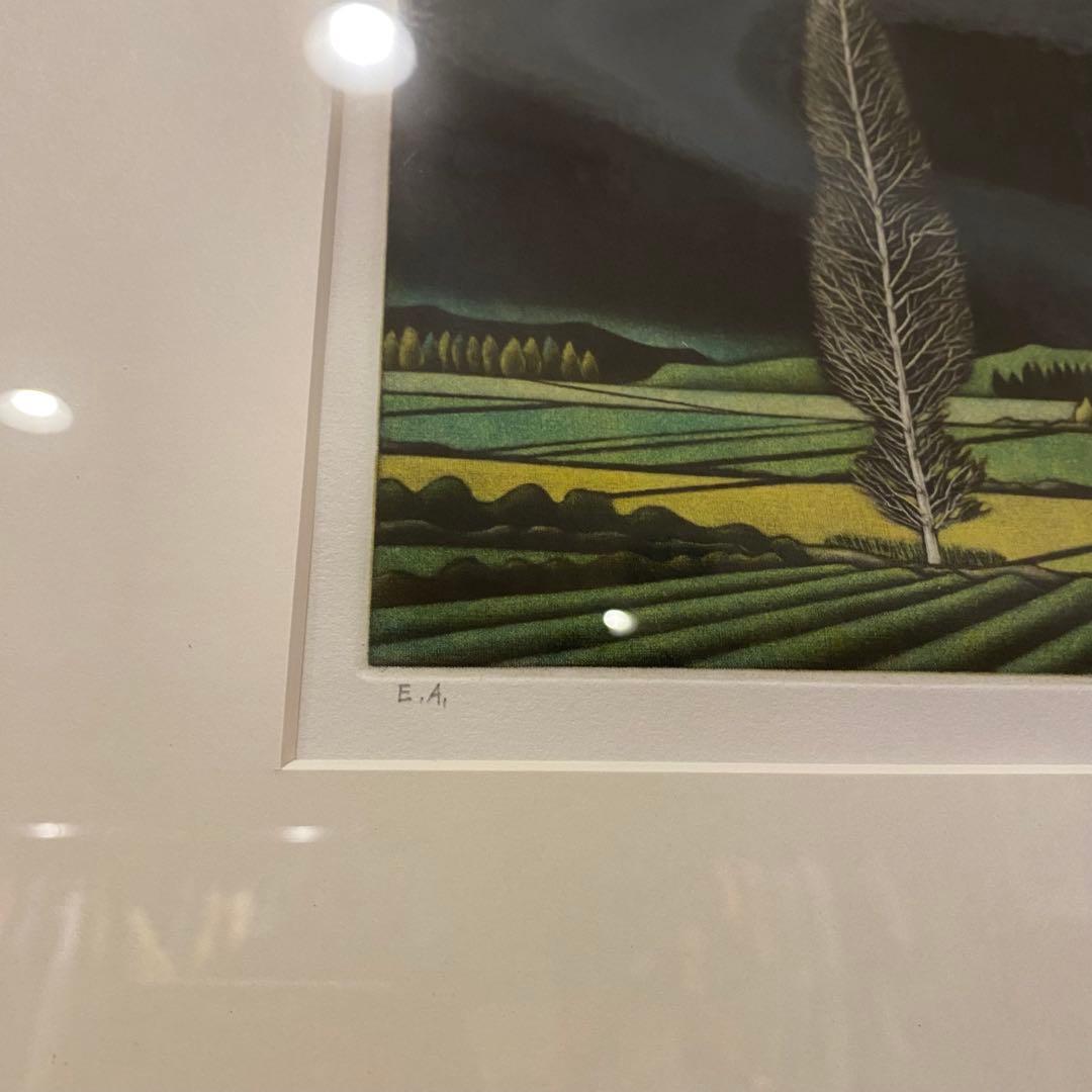 広田雅久 絵画 アート額装品 原画 銅版画