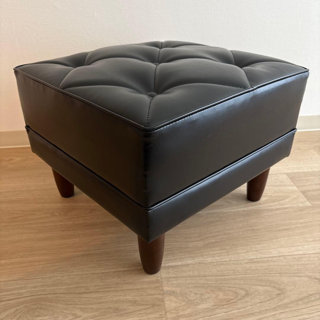 カリモク60 オットマン　スタンダードブラック　X36206BD