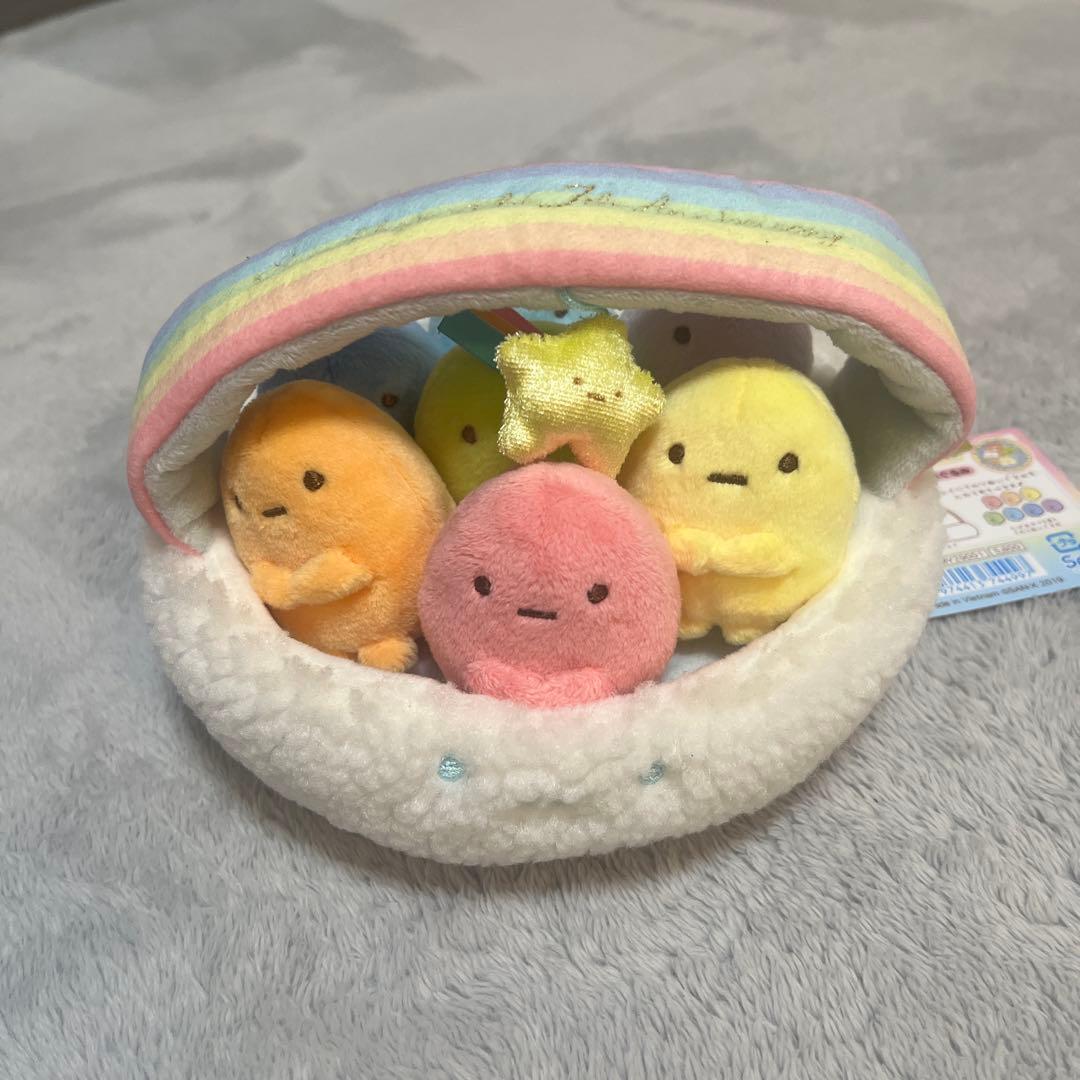 すみっコぐらし　7周年シーンぬいぐるみ　たぴおか