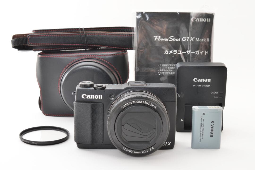 極上品 Canon PowerShot G1 X Mark II カメラケース付