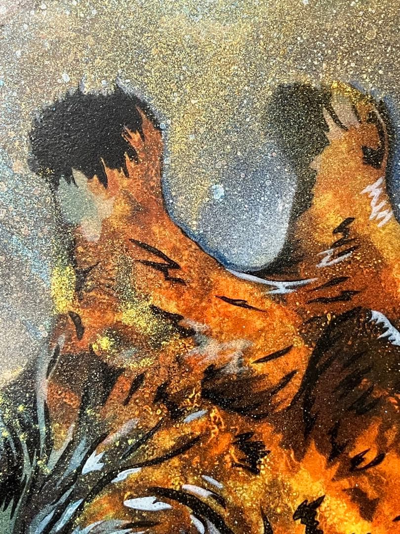 早い者勝ち‼️1/23までの特別価格‼️【粉付き】スプレーアートエデン 原画 B4