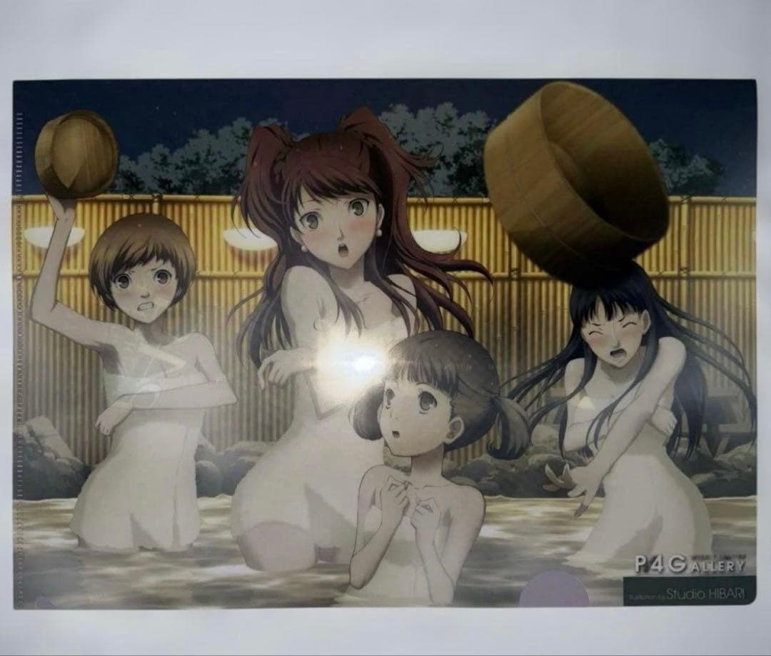 【激レア】P4G 週刊ファミ通 当選品 クリアファイル 6種セット ペルソナ4