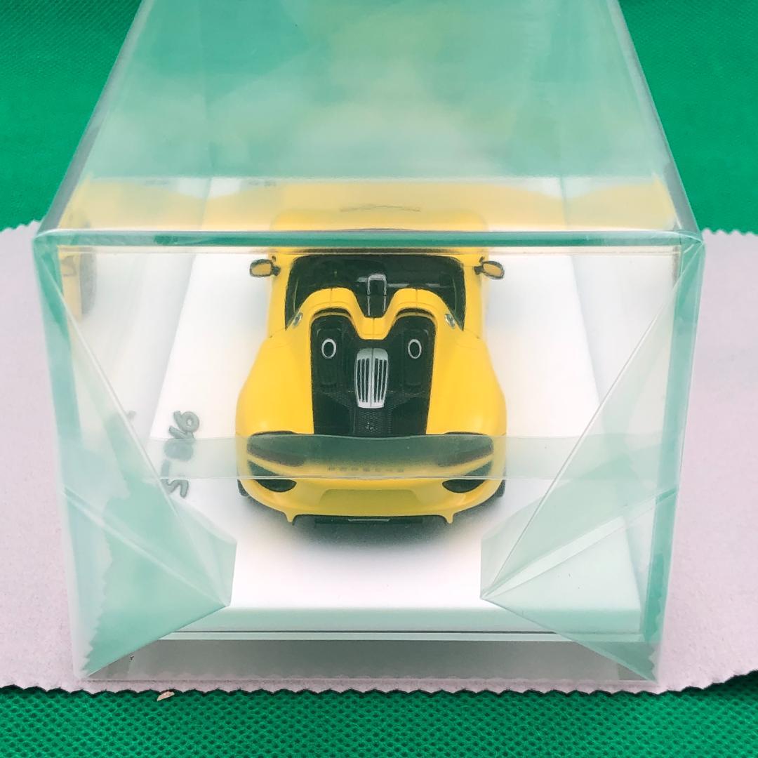EIDOLON　1/43　ポルシェ 918 スパイダー【新品】レーシングイエロー