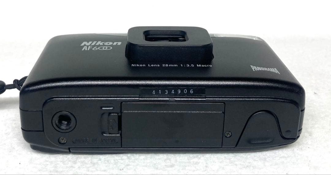 【完動品 極美品】NIKON AF600 コンパクトフィルムカメラ 純正ケース付