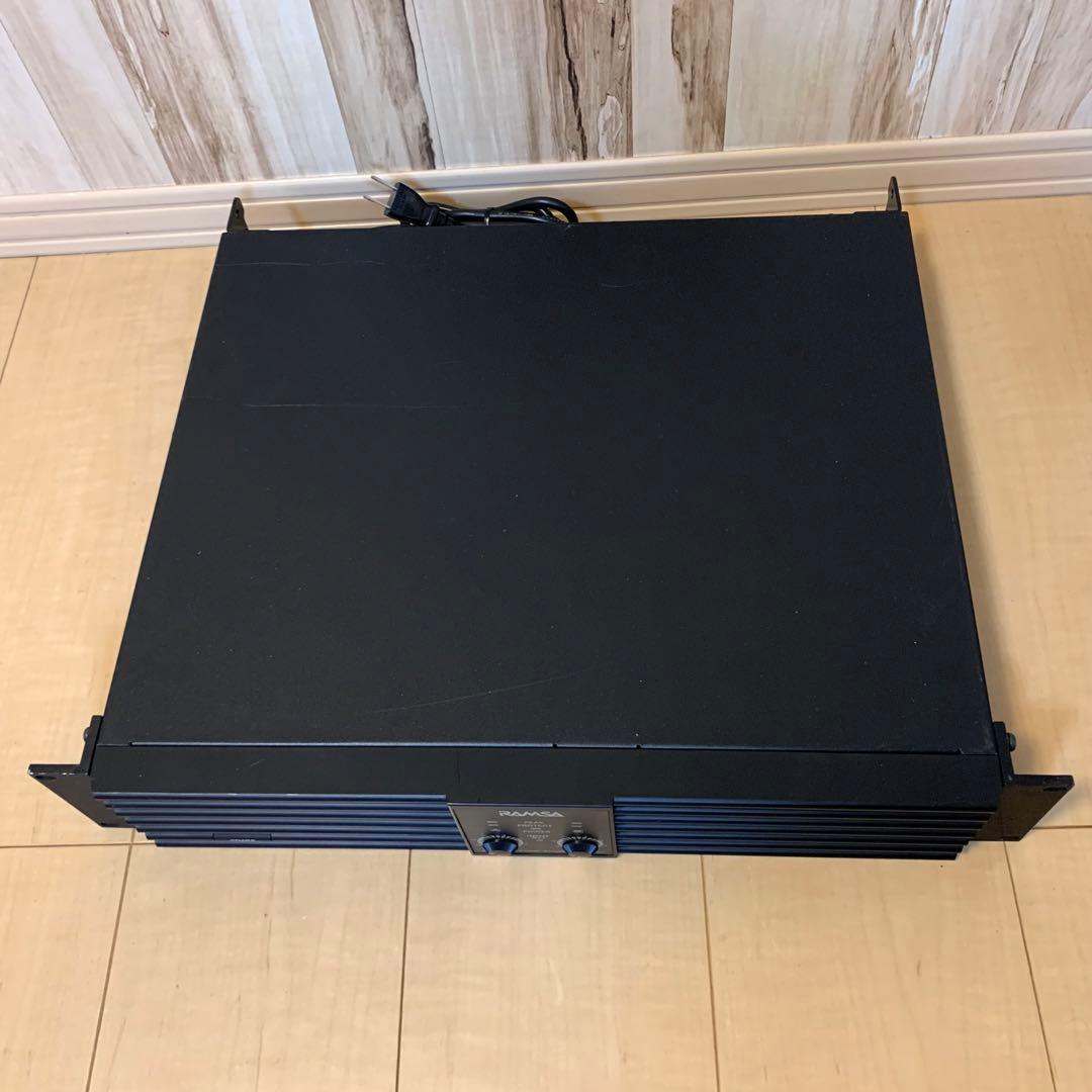動作品 RAMSA Panasonic WP-1100 業務用 パワーアンプ