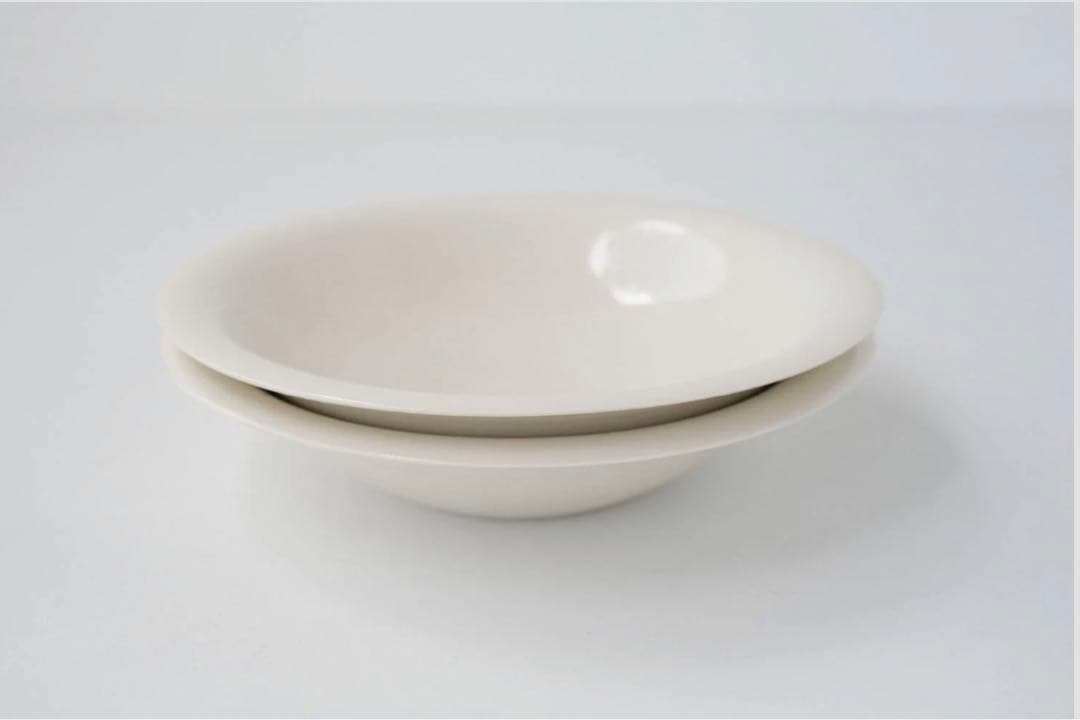 岩田哲宏　丘陵ボウル　Mサイズ　2枚セット　W21.5cm