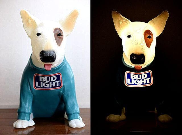 80’s BUDLIGHT バドライト スパッズマッケンジー ビンテージ ランプ