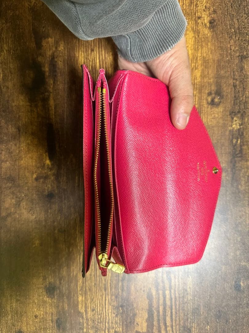 【Louis Vuitton】二つ折り財布 ブラウン/オリジナル財布/袋・箱付き