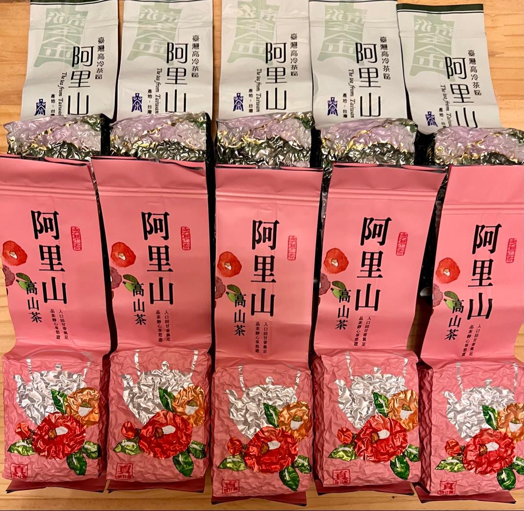 台湾茶 阿里山凍頂烏龍茶 金萱烏龍茶