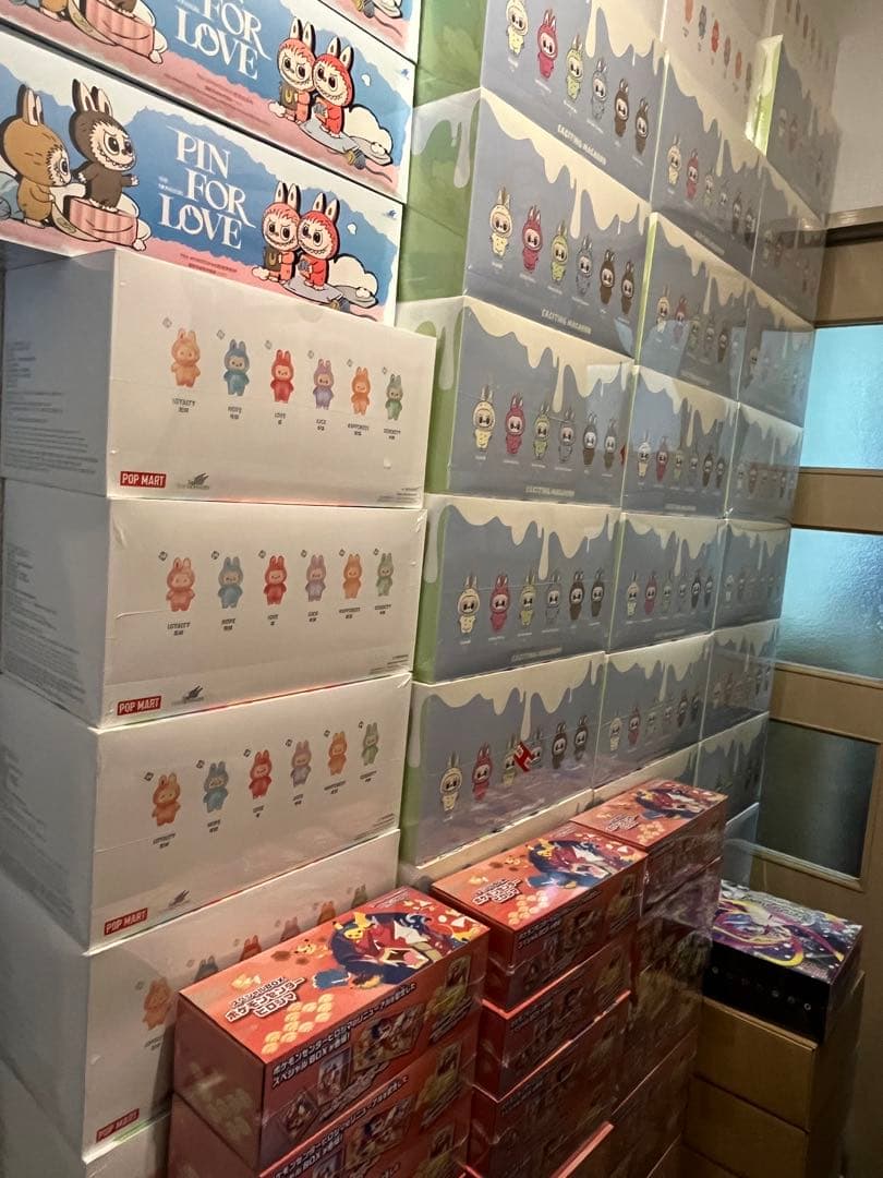 ラブブ PIN FOR LOVEぬいぐるみ(A-M) アソートボックス 3box