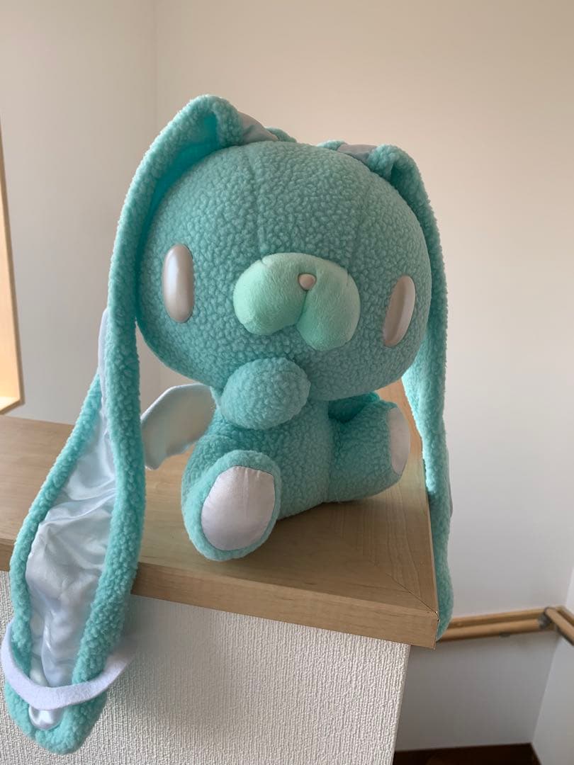 チャックスGP 汎用うさぎ 天使型ぬいぐるみ 水色