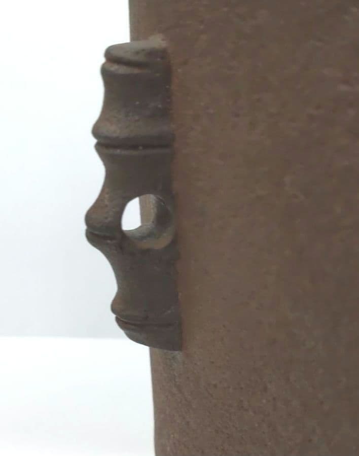 高橋敬典作筒釜 共箱