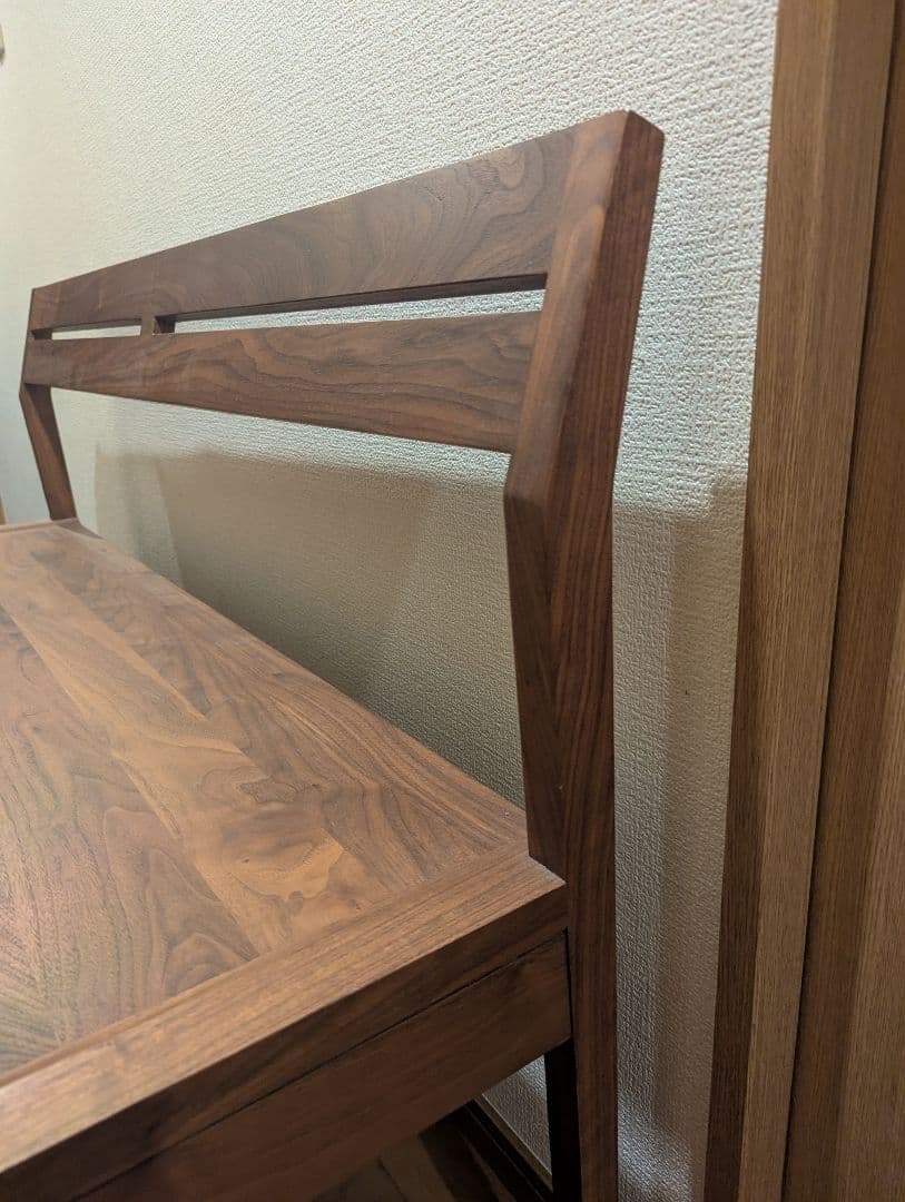 ルンバ対応！ ウォールナット材 ベンチ 幅118cm