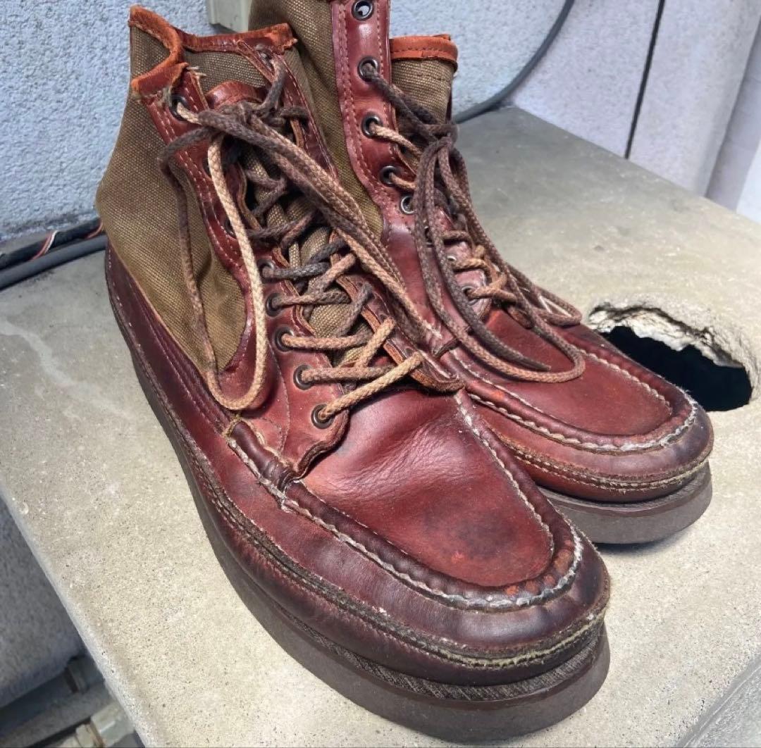 W.C. Russell モカシンブーツ ヴィンテージ size9