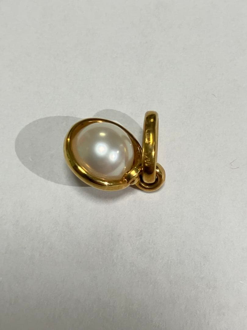 ポメラート パール K18 ペンダントトップ