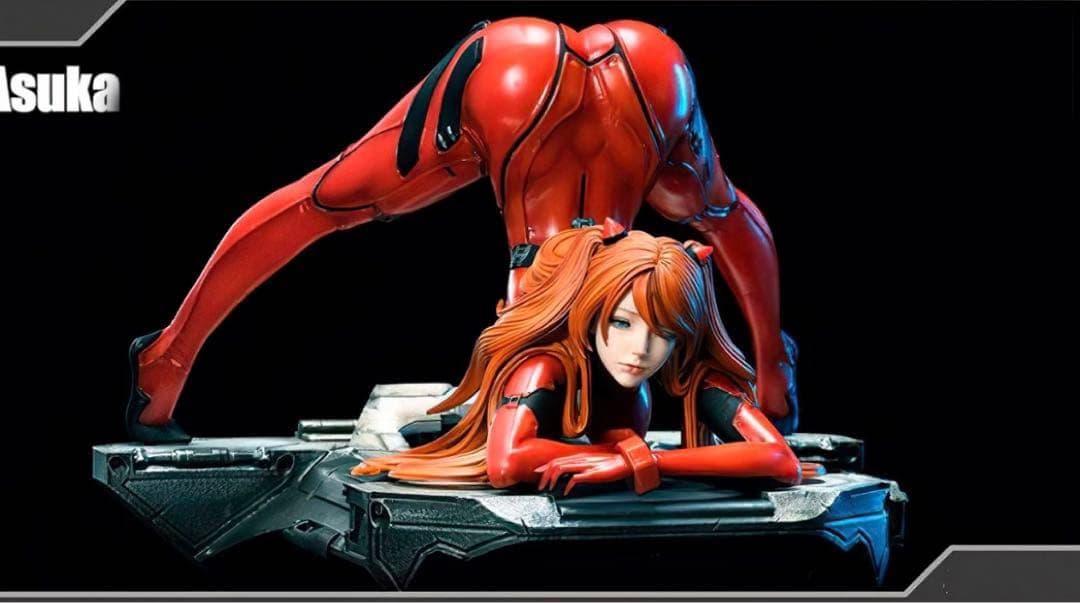 エヴァンゲリオン アスカ ガレージキット ジャックオーポーズ フィギュア レア