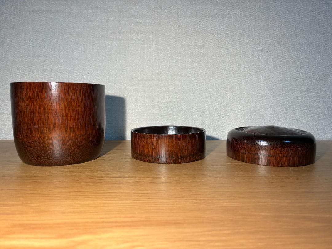 048 棗 茶道具/竹材/内縁