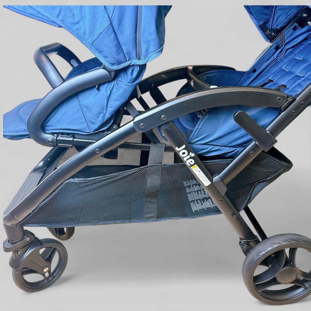【美品】 Joie ジョイー　エヴァライトデュオ　二人乗りベビーカー　カトージ