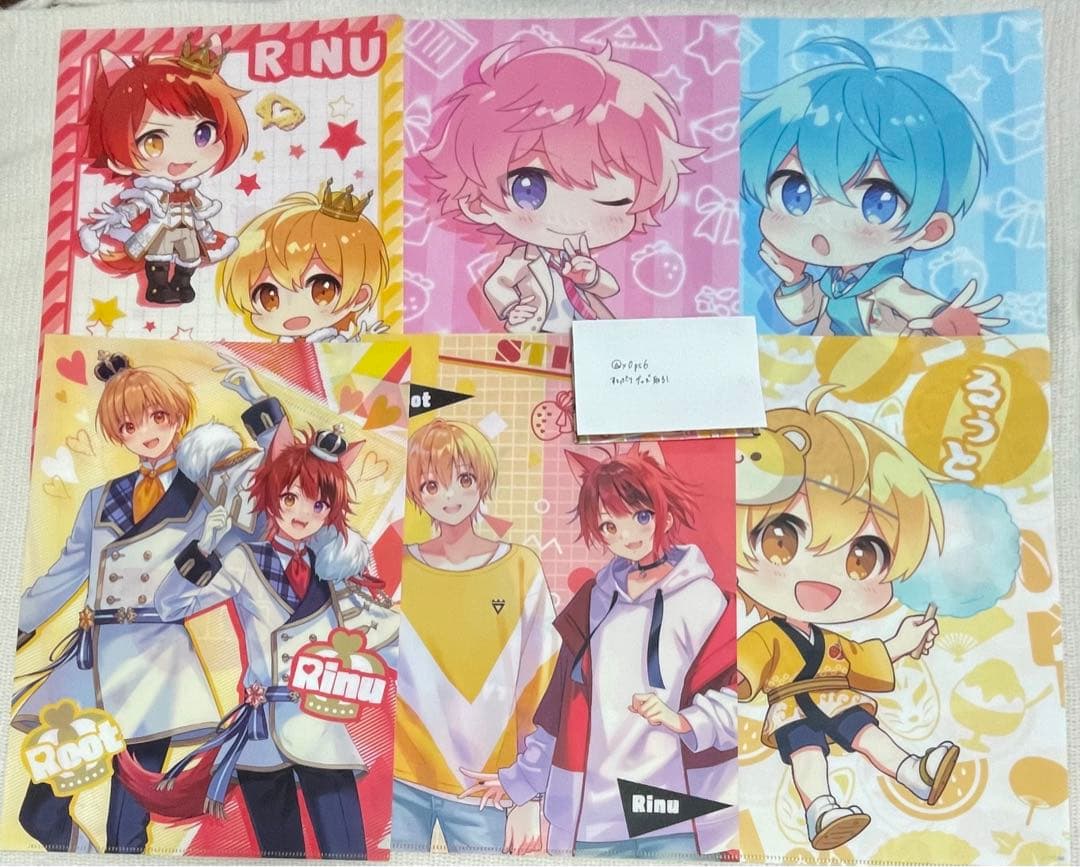 すとぷり　さとみくん　クリアファイル　ファンブック　グッズ