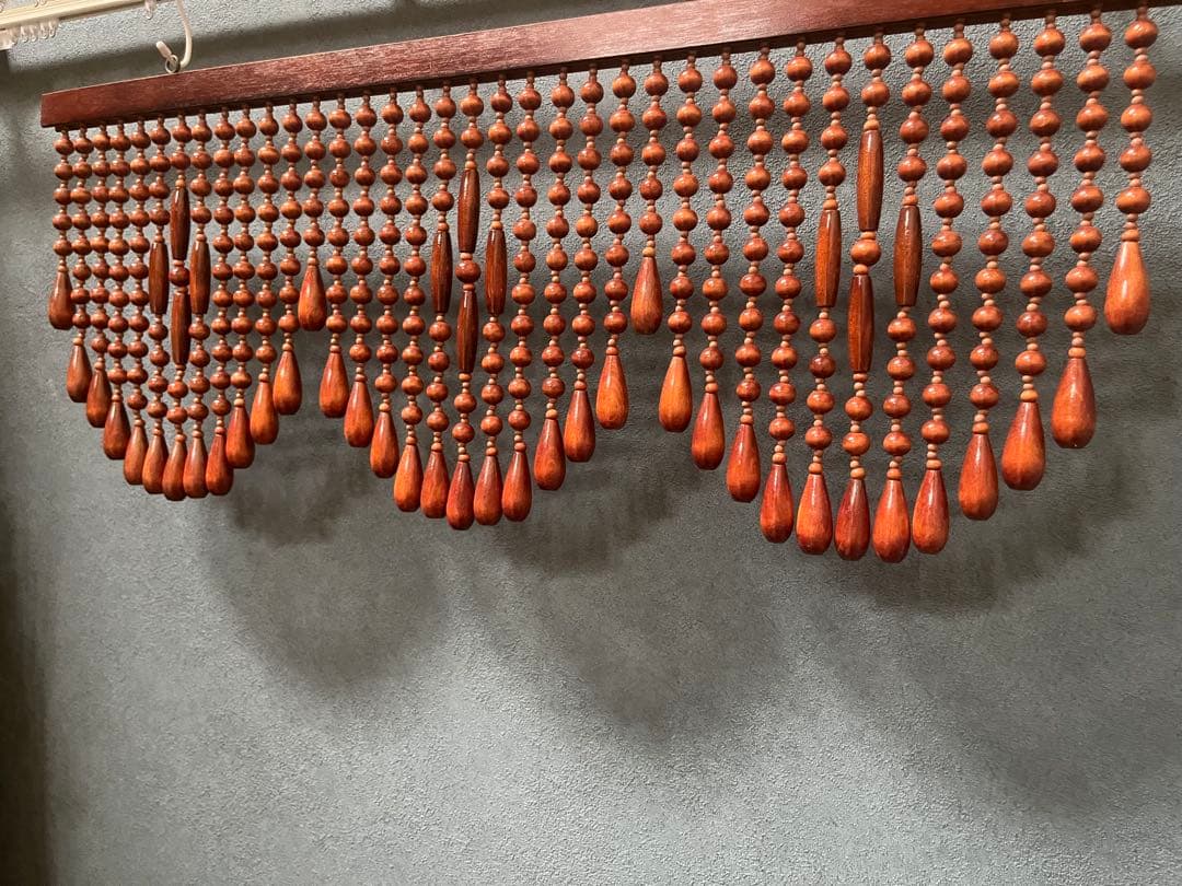 玉のれん ショート丈 昭和レトロ 当時物 インテリア 目隠し