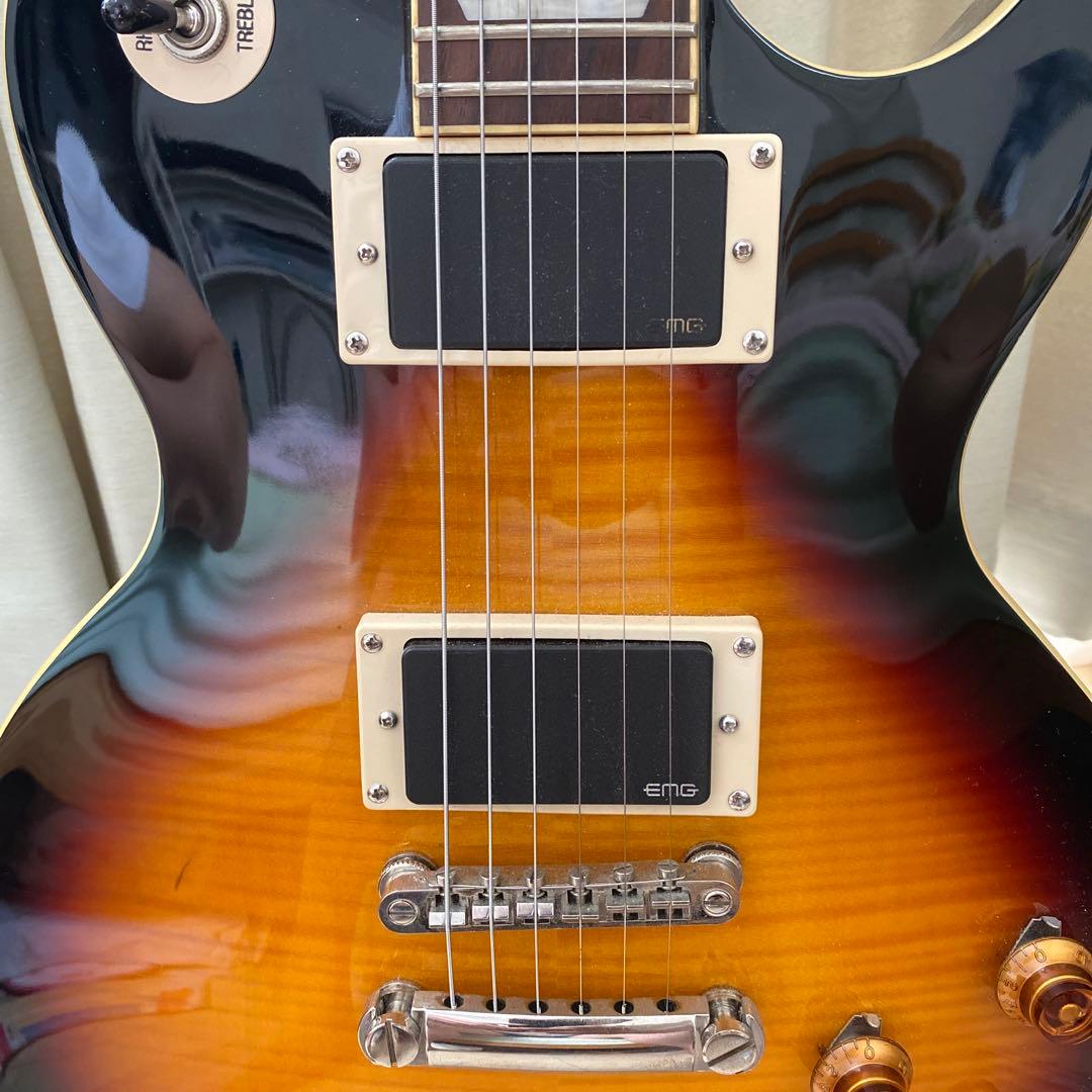 期間限定お値下げ中　EMG搭載Epiphone Les Paul サンバースト